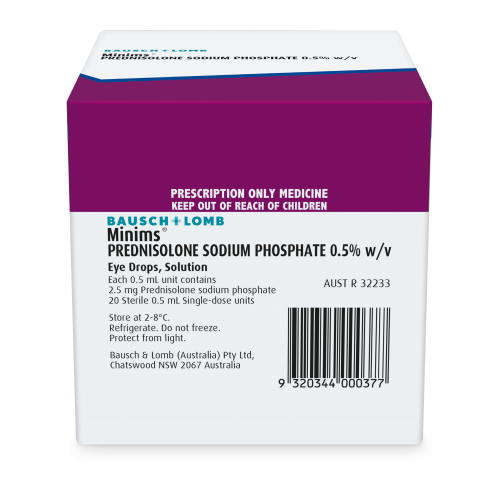 Prednisolone 0.5% (Box of 20)
